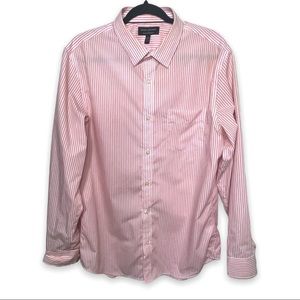 Banana Republic Men’s Dress Shirt | Non-Iron Tailored Slim | 16-16.5, 34-35”